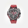 TONINO LAMBORGHINI Spyder - Red Leather Chronograph Watch